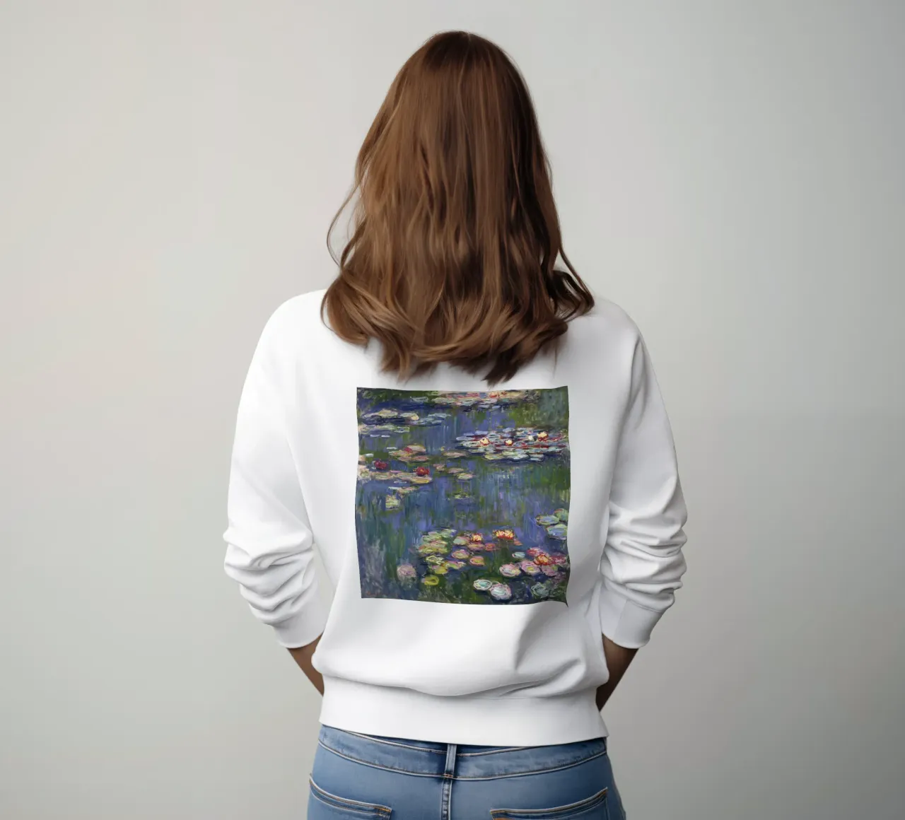 Claude Monet - Ninfee felpa da 100 masterpieces