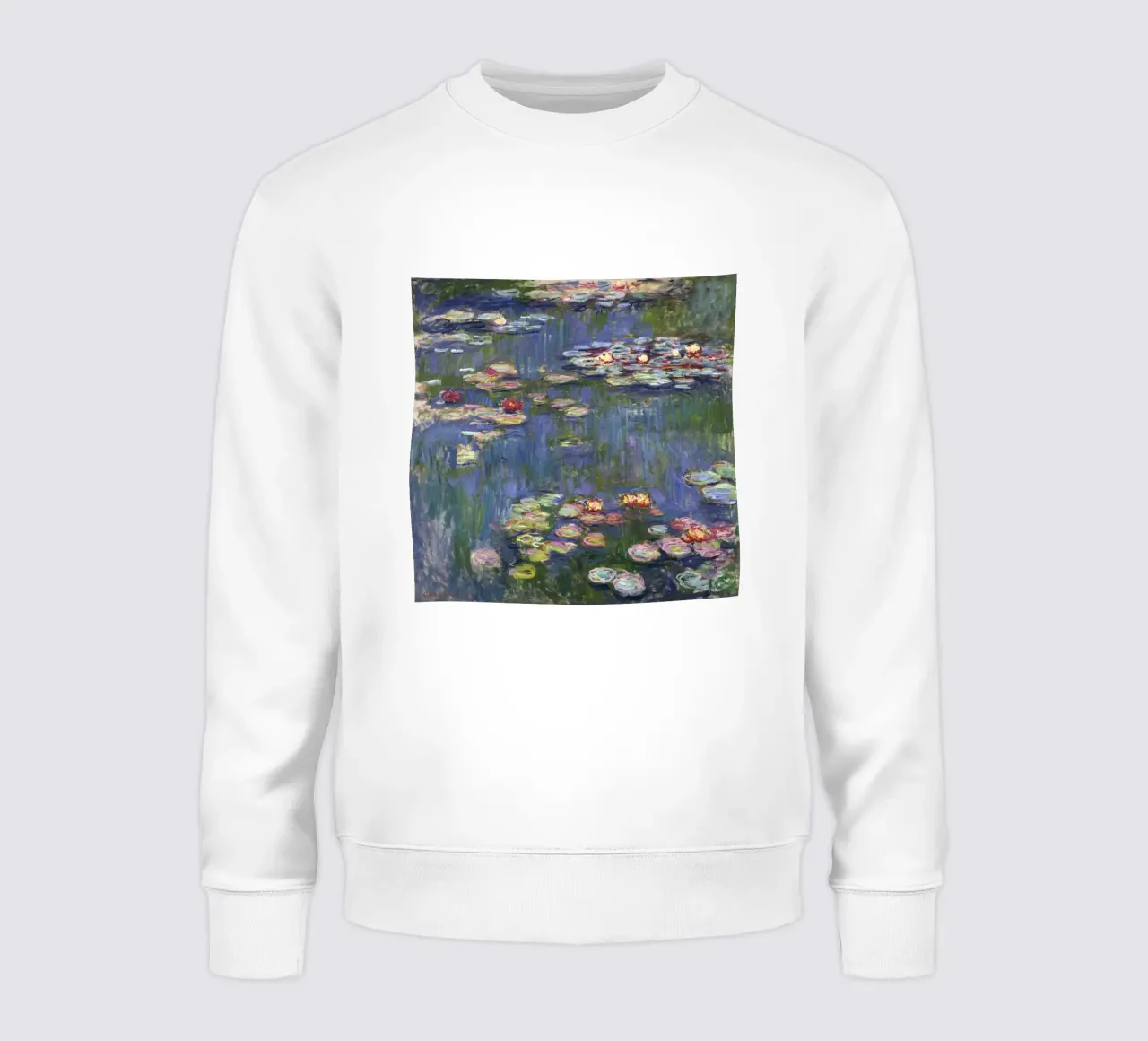 Claude Monet - Ninfee felpa da 100 masterpieces