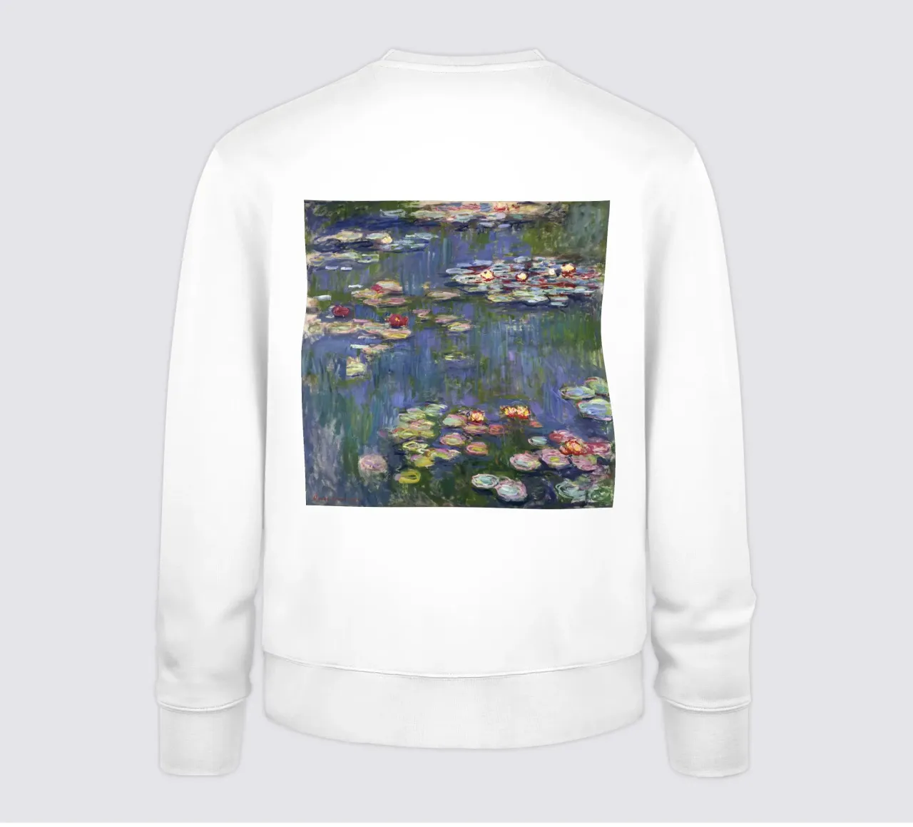 Claude Monet - Ninfee felpa da 100 masterpieces