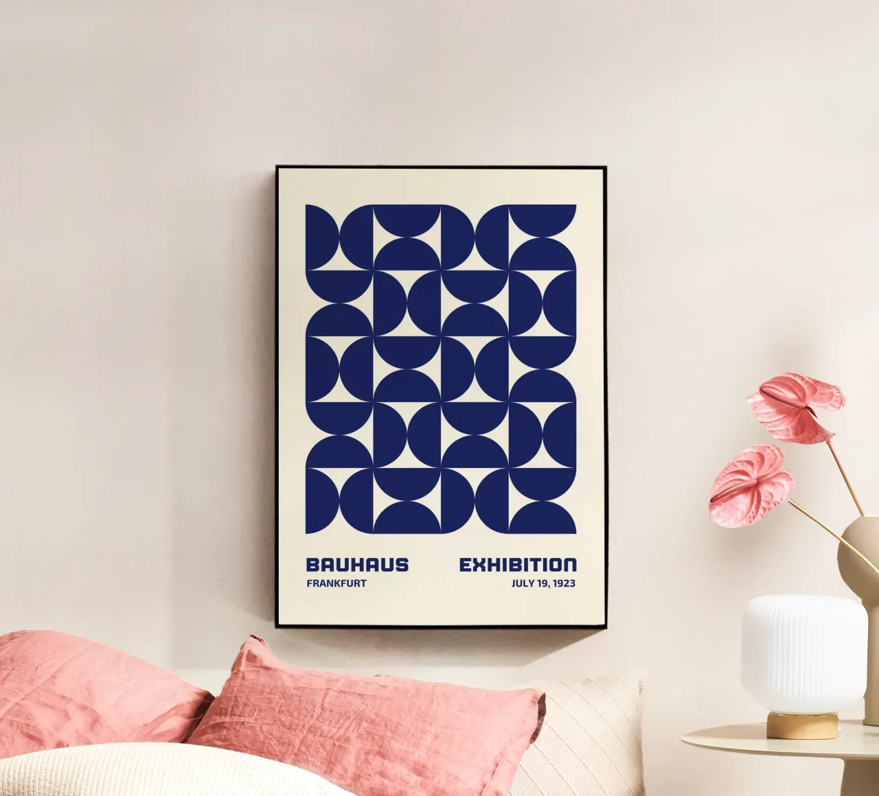 Forme astratte blu plexiglass da The Look