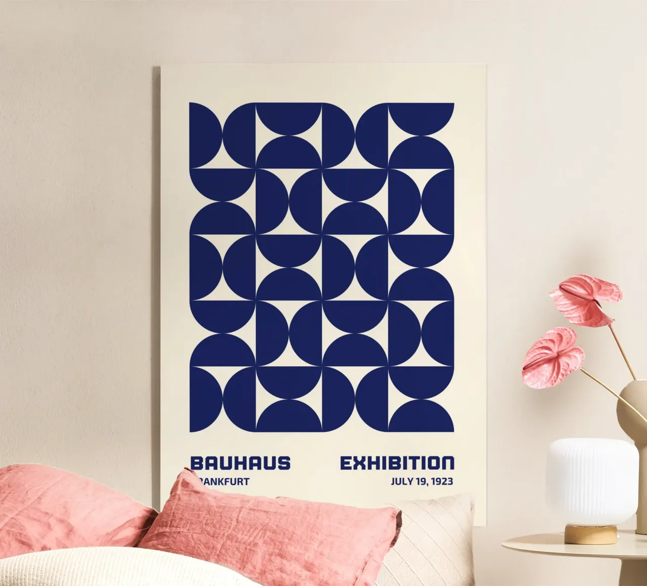 Forme astratte blu plexiglass da The Look