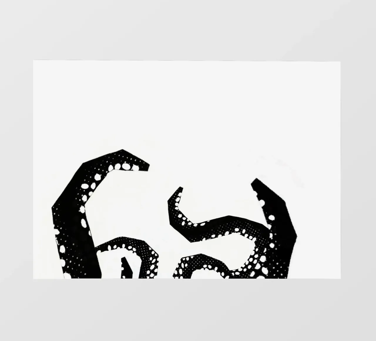 Tentacles fotobehang van RAAKMA STUDIO