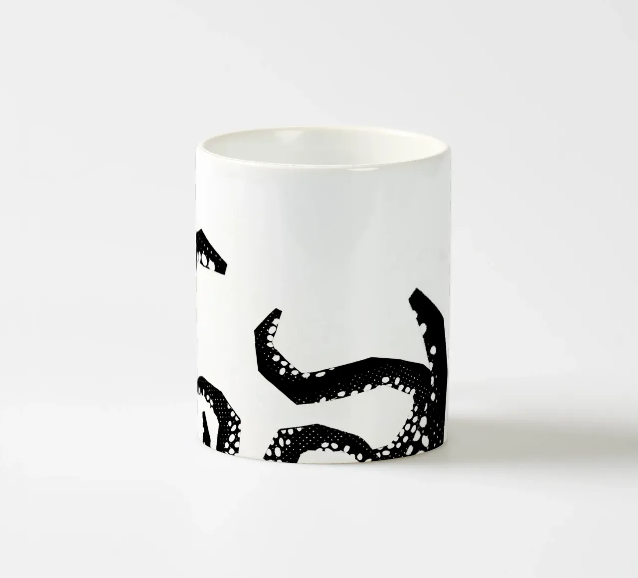 Tentacles ceramic mug by RAAKMA STUDIO