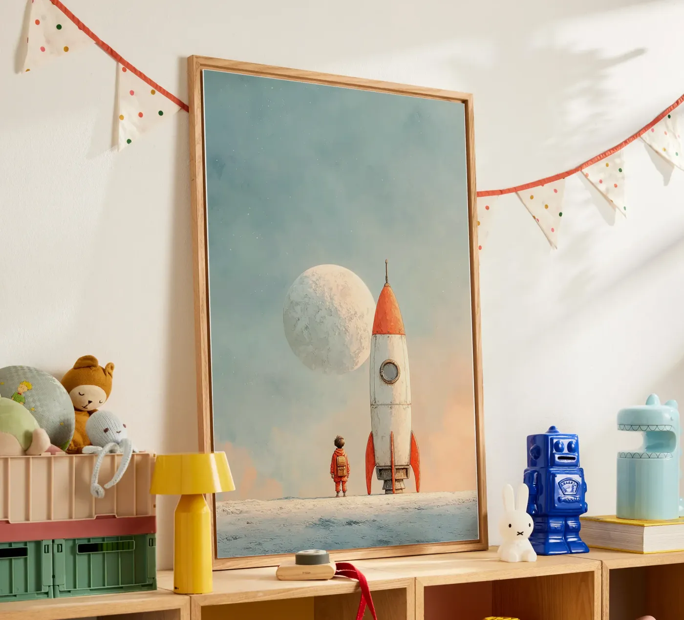 On the Moon plexiglass da wonderfolk