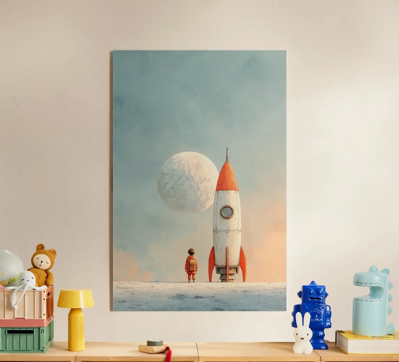 On the Moon plexiglass da wonderfolk