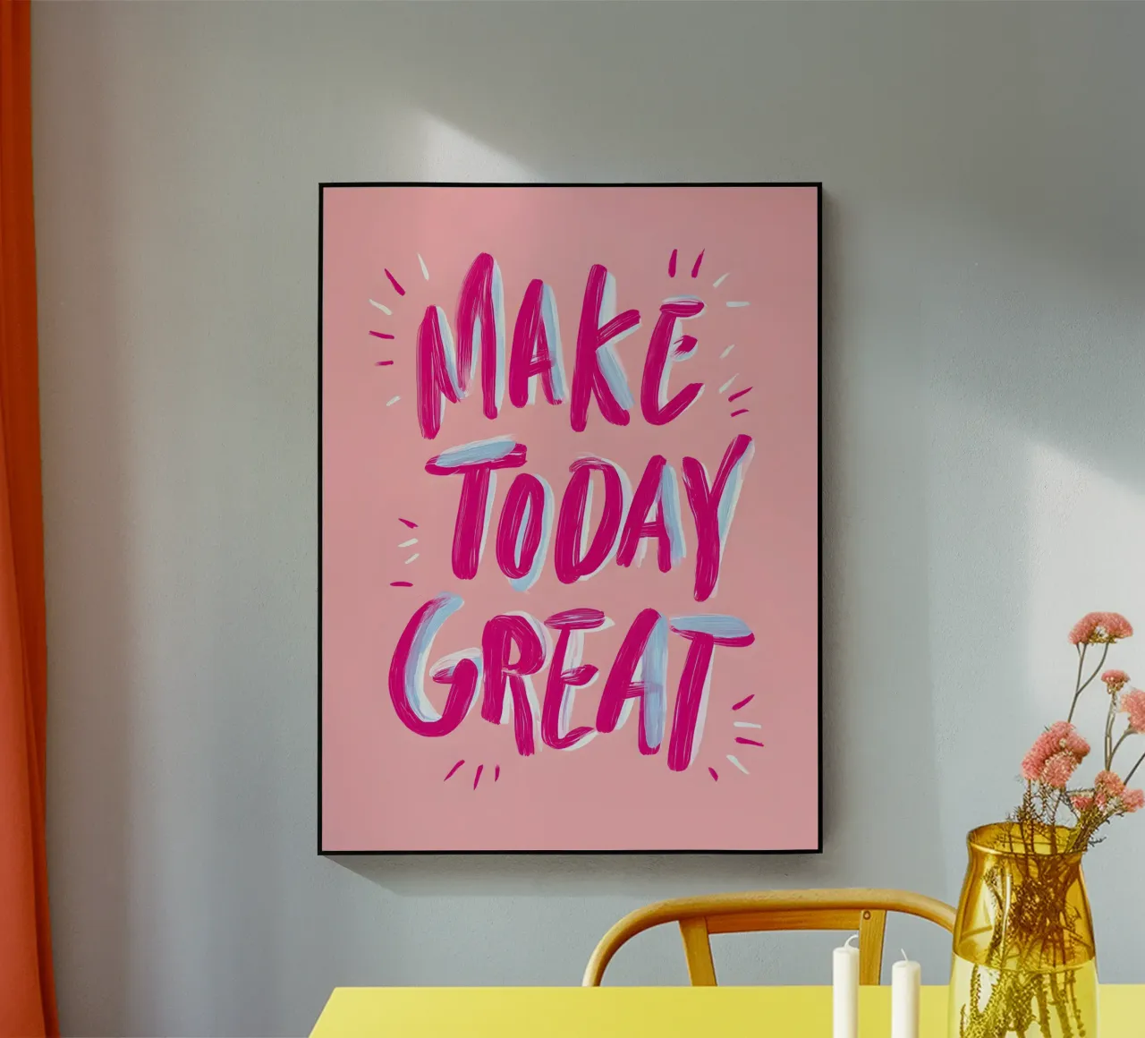 Make Today Great plexiglass da Wall of Whispers