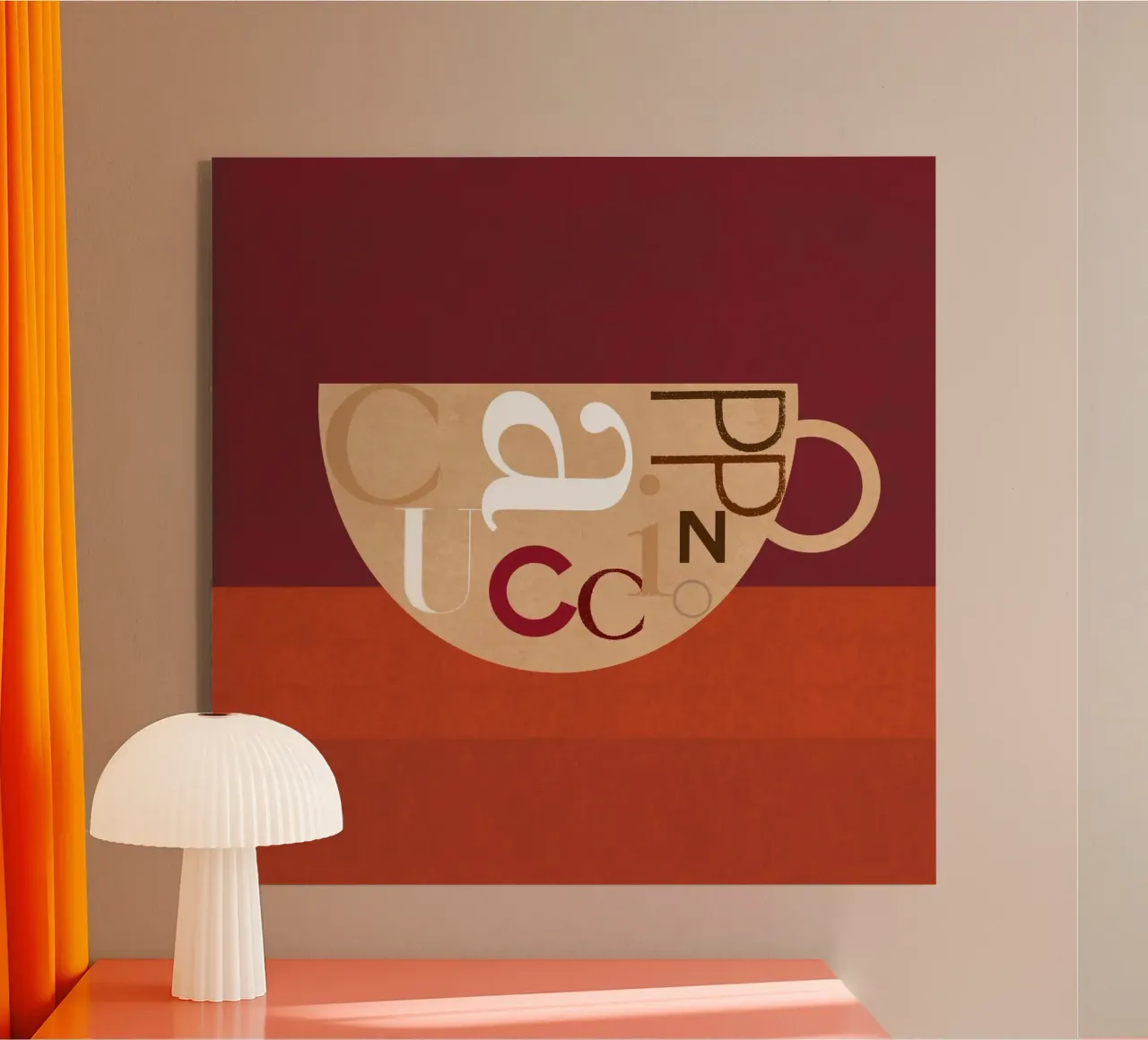 Cappuccino! plexiglass da Catherine Aguilar