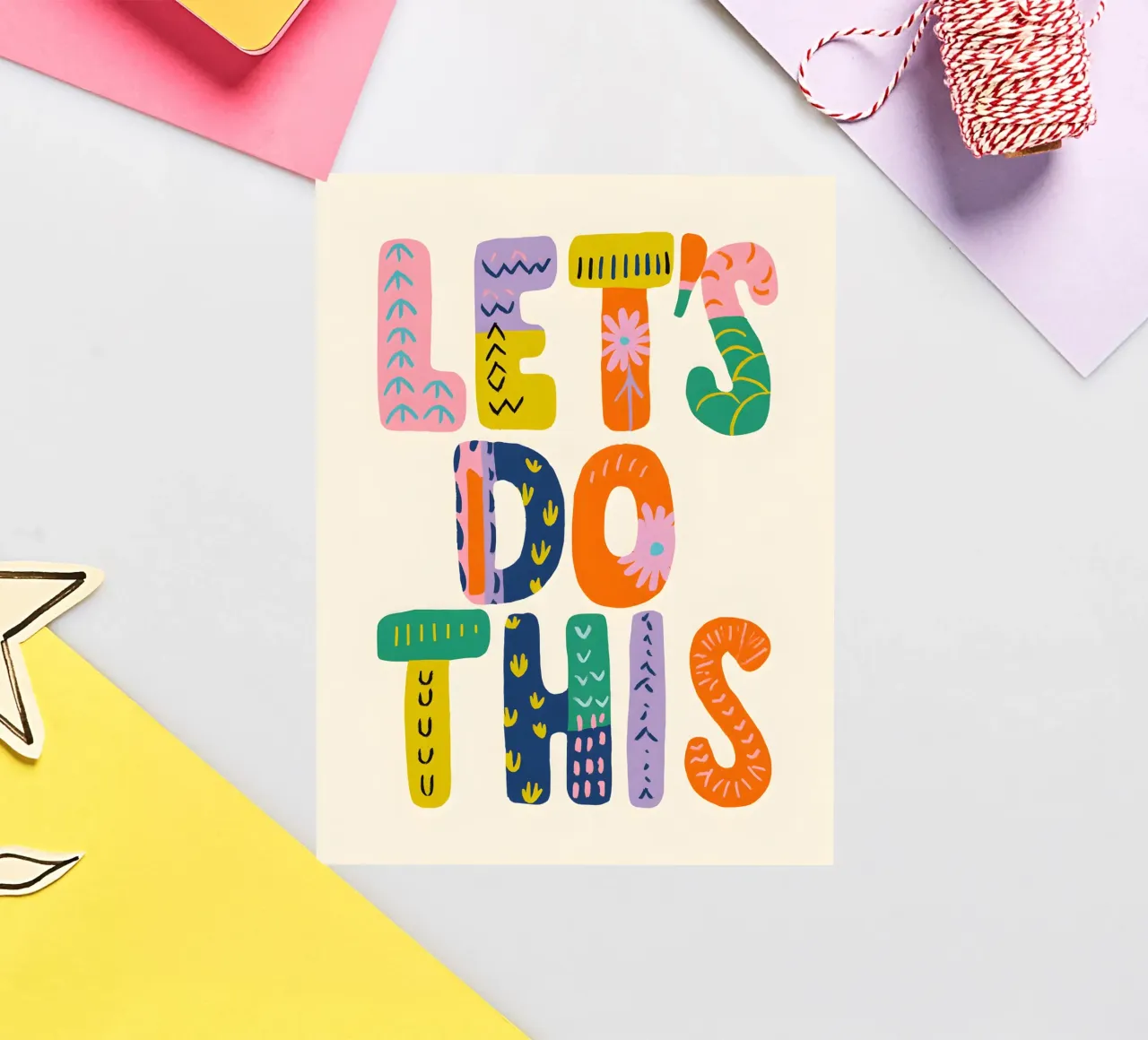 Let’s Do This sticker van Wall of Whispers