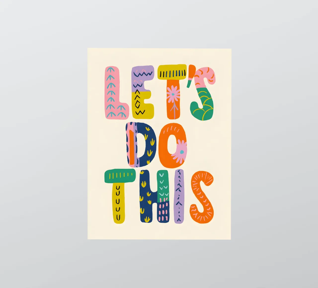 Let’s Do This sticker van Wall of Whispers