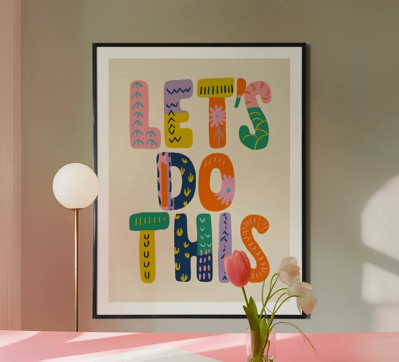 Let’s Do This poster da Wall of Whispers