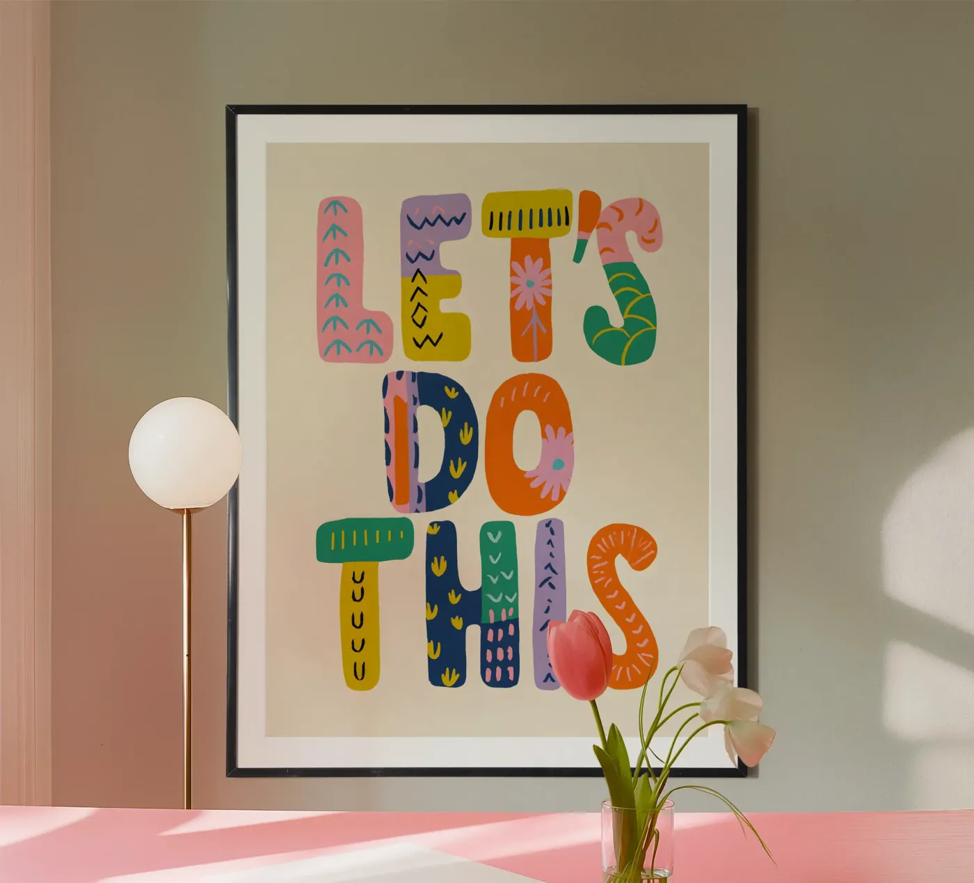 Let’s Do This poster da Wall of Whispers