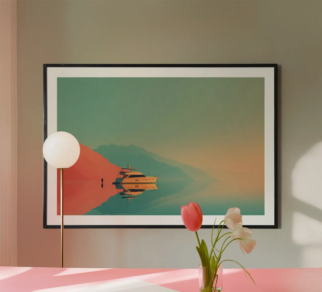 Sunset Drift poster de Colormenta