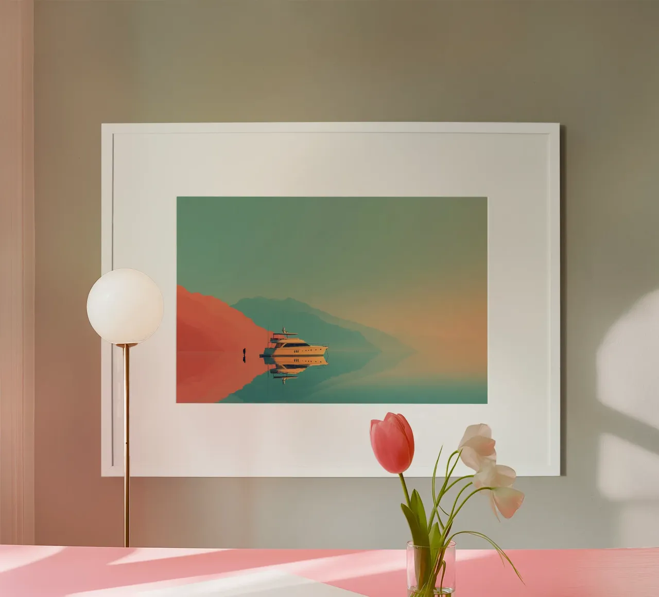 Sunset Drift poster de Colormenta