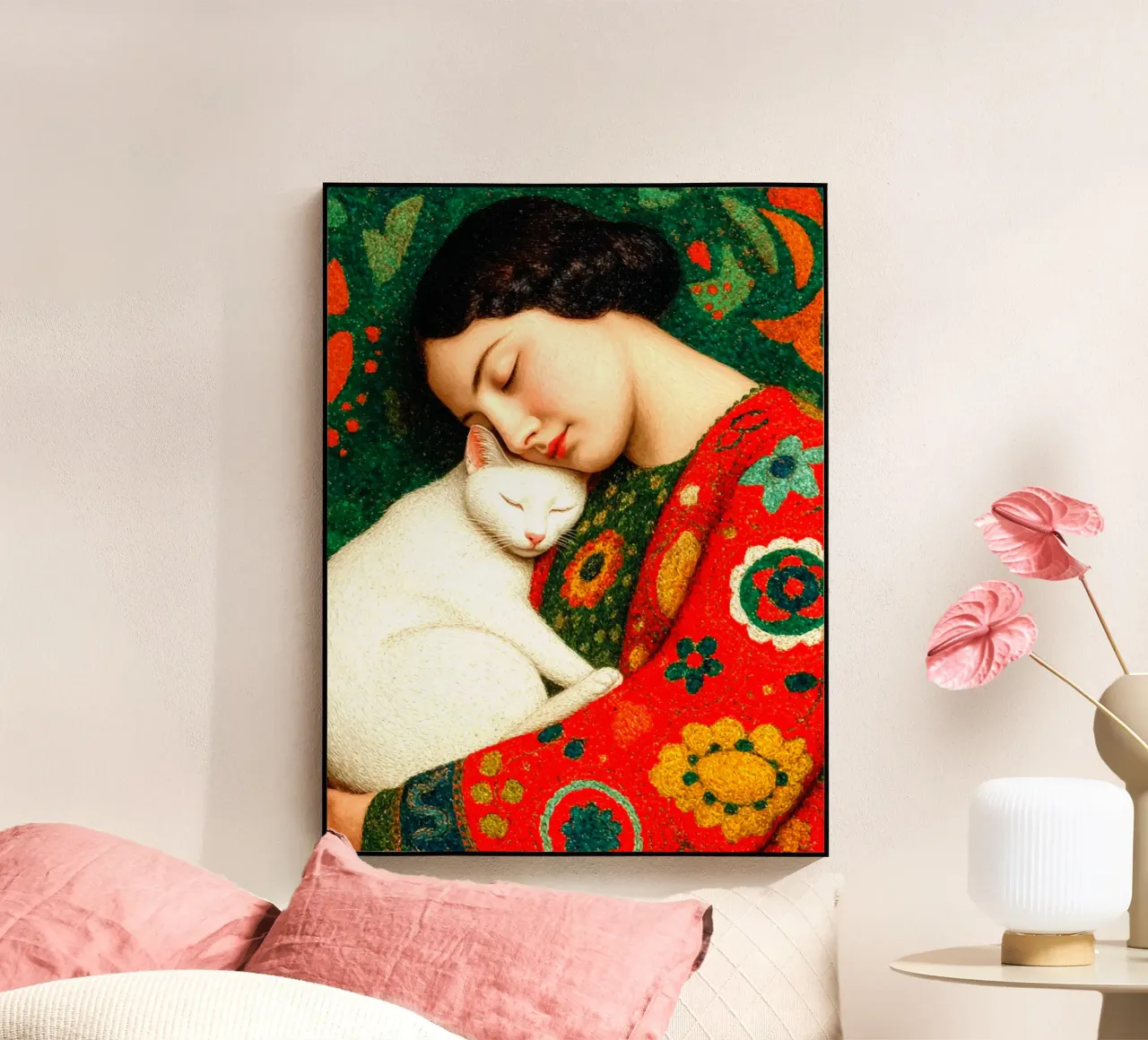 Cat love plexiglass da Puschkinowa