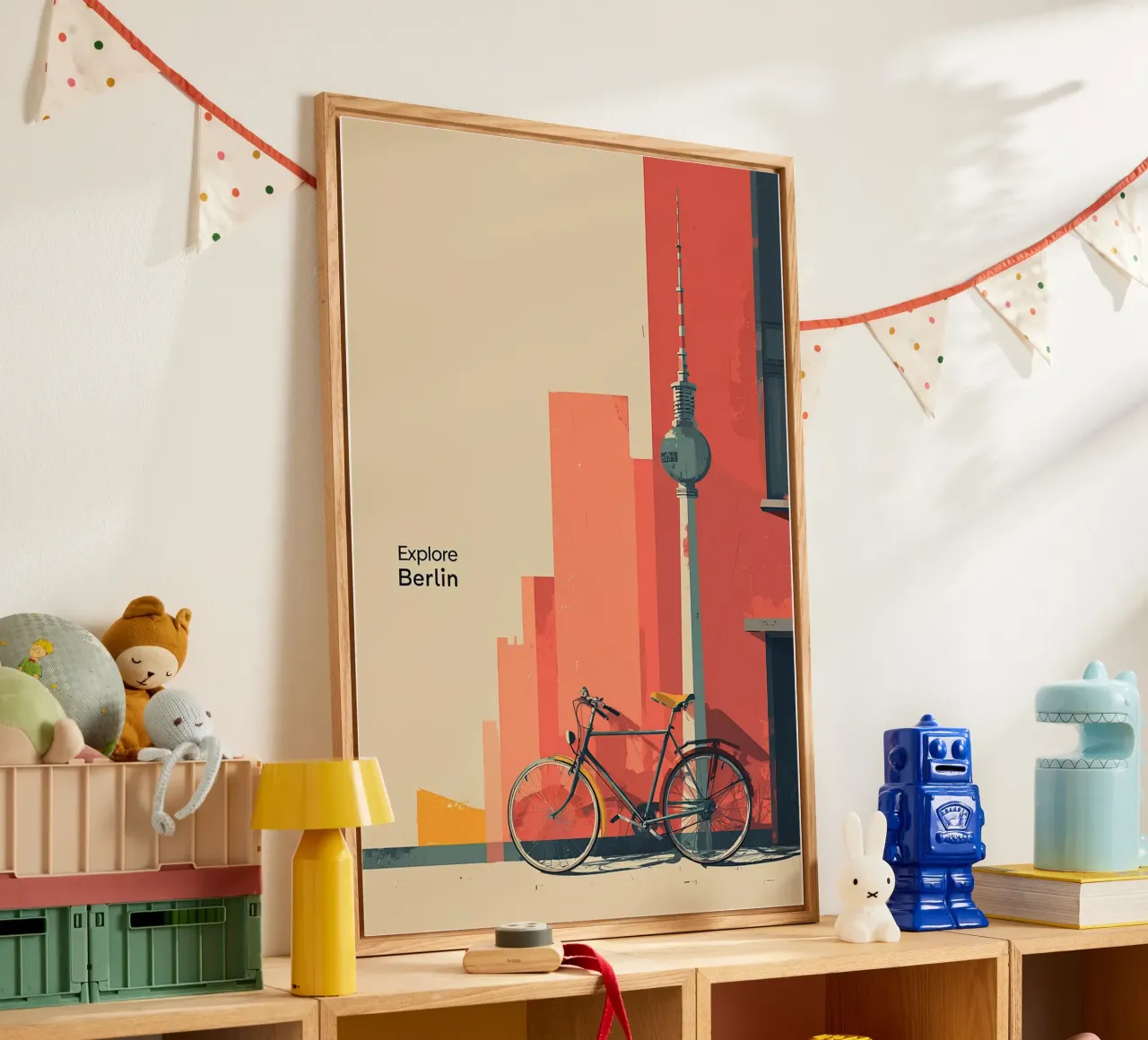 Explore Berlin Acryl-Glas von Alabala