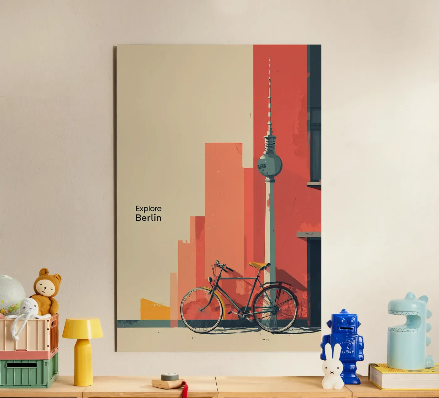 Explore Berlin alu-dibond by Alabala