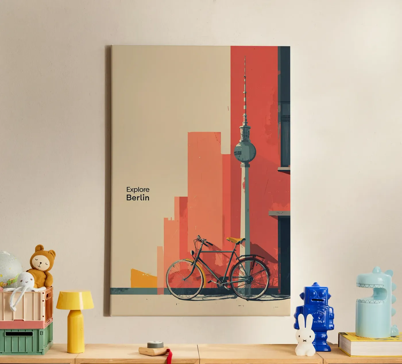 Explore Berlin canvas by Alabala
