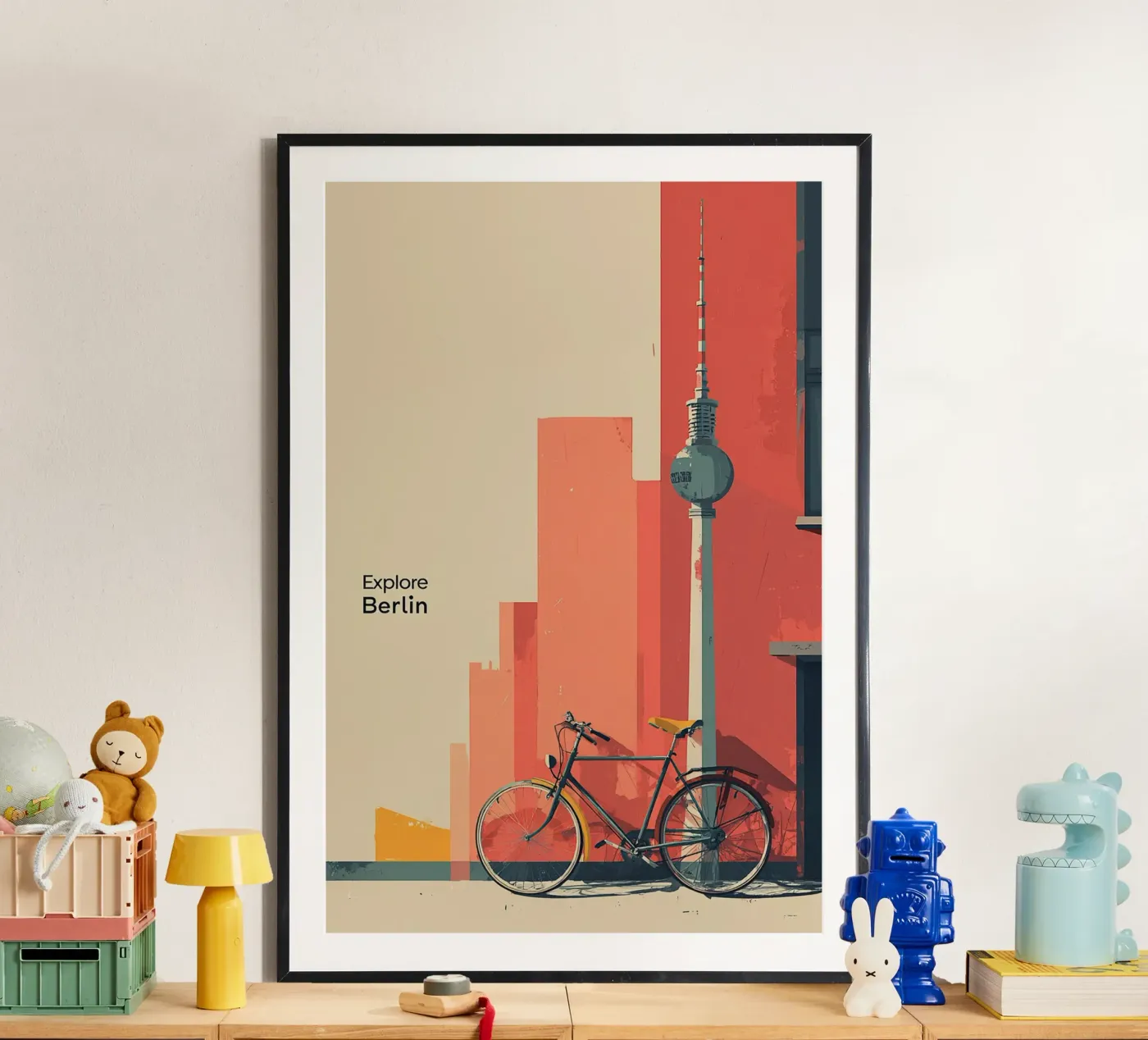 Explore Berlin Poster von Alabala