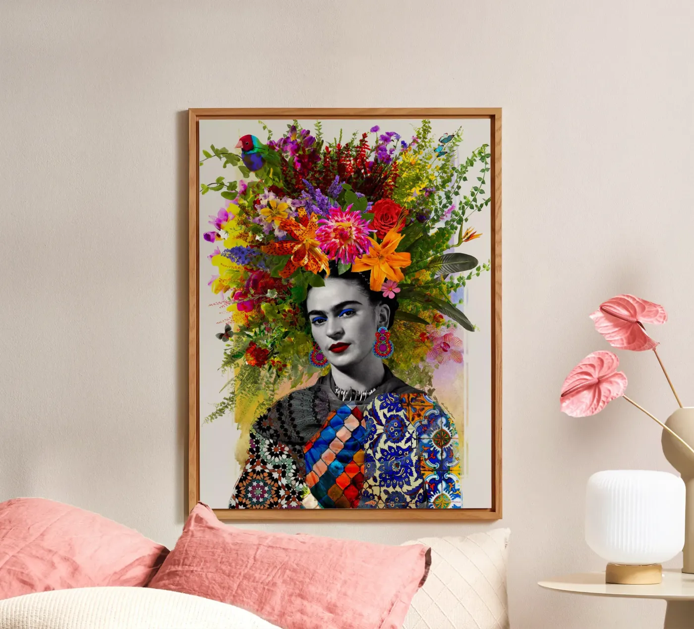 Gitana Frida alluminio dibond da Ana Paula Hoppe