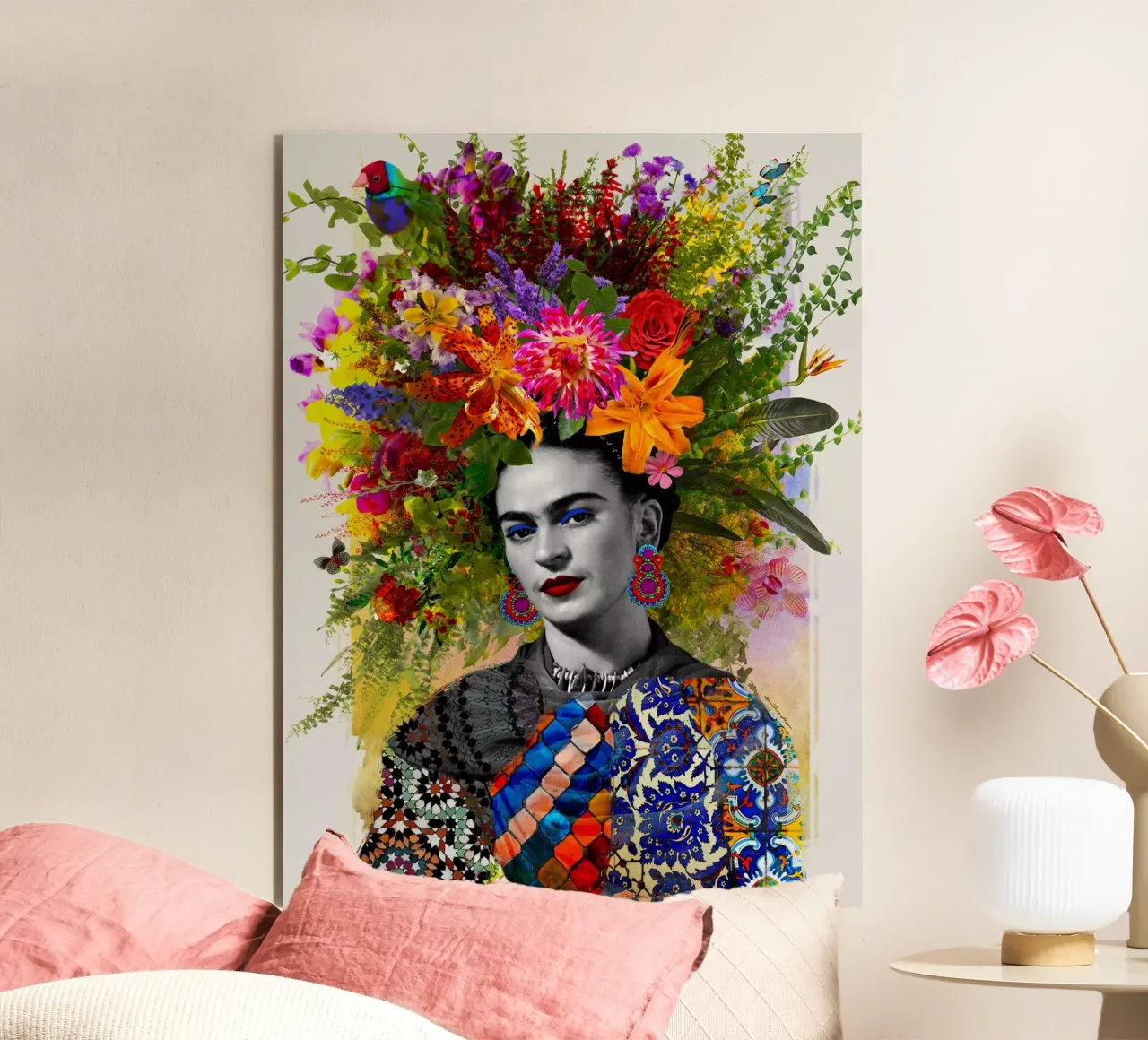 Gitana Frida alluminio dibond da Ana Paula Hoppe
