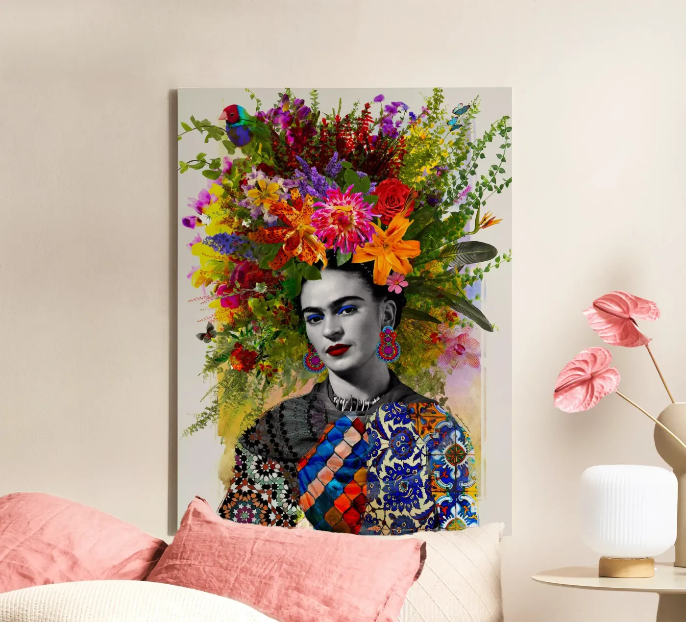 Gitana Frida canvas van Ana Paula Hoppe
