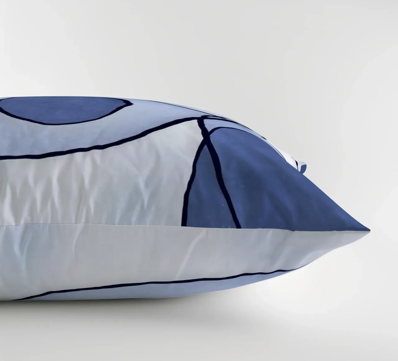 Blu astratto II cuscino da Andrea Haase Modern Home