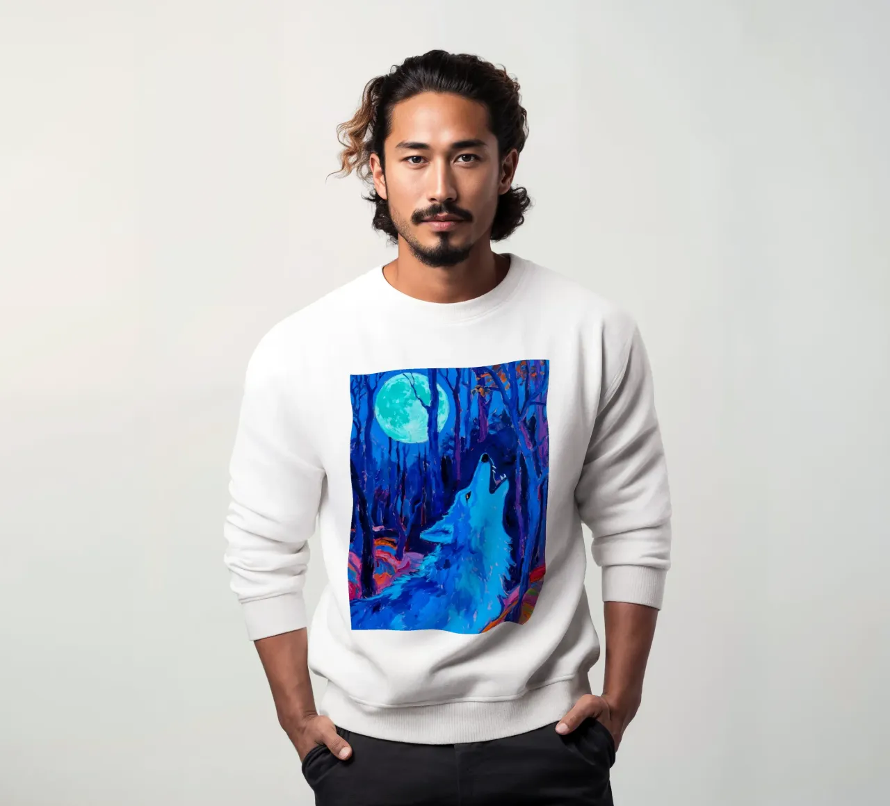 Lupo urlante felpa da Slash Shop