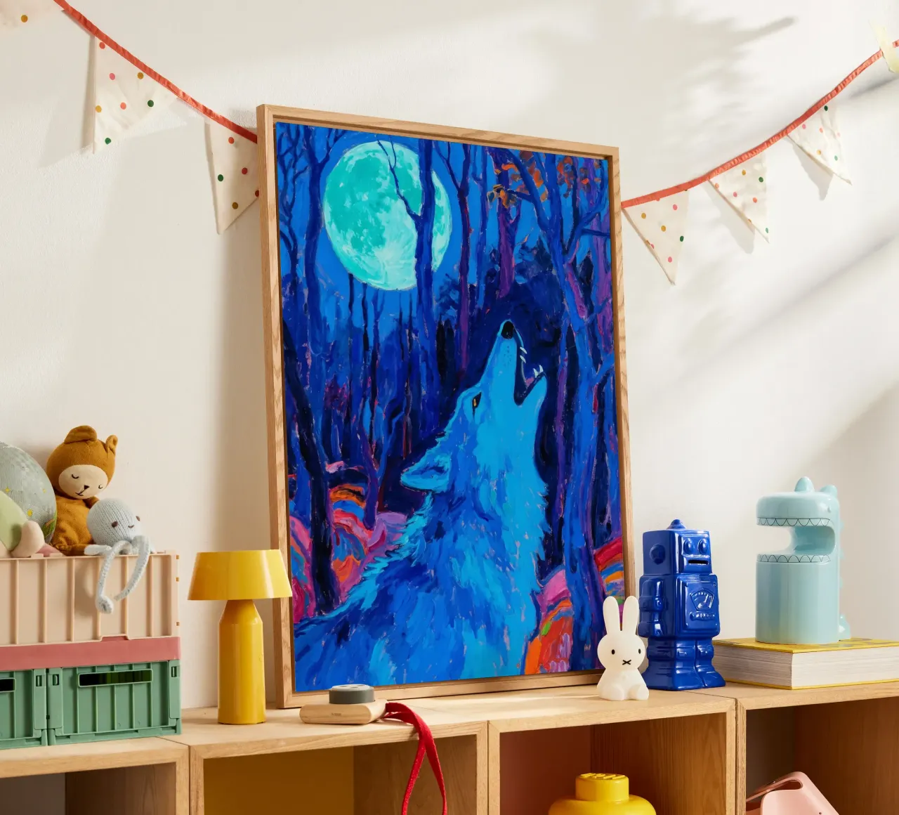 Lupo urlante plexiglass da Slash Shop