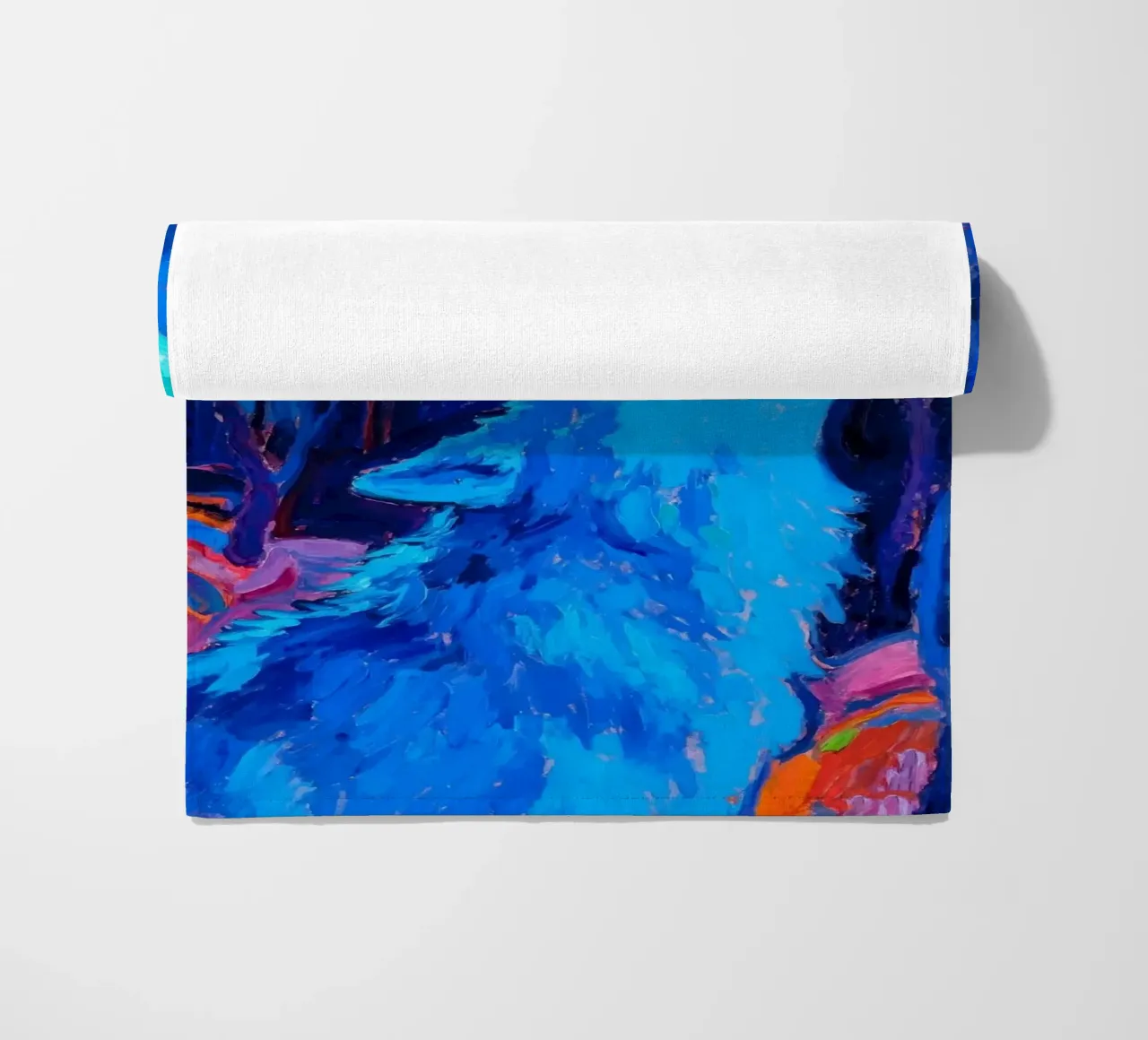 Lupo urlante telo mare da Slash Shop