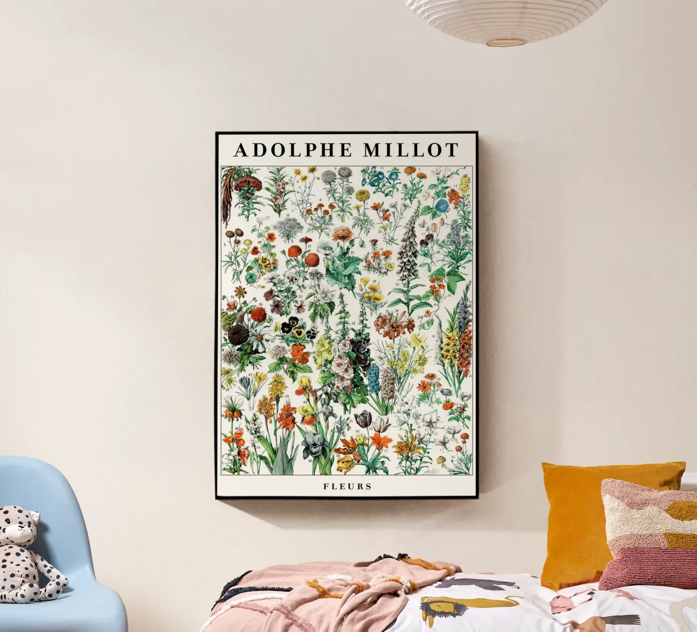 Blumen Acryl-Glas von Rob Lewis