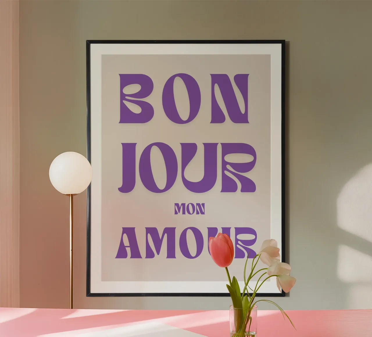 Hello poster by Reece Scott