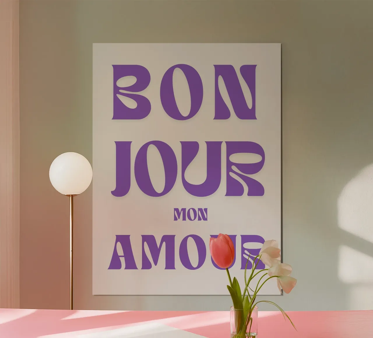 Hello poster by Reece Scott