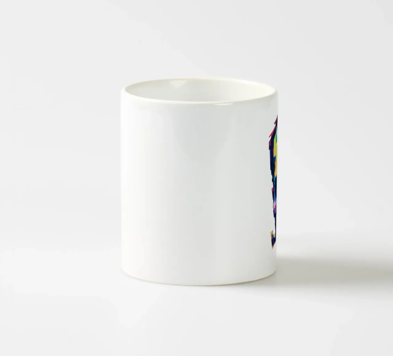 Teschio di Frankenstein Pop Art tazza in ceramica da Alkahfsmart