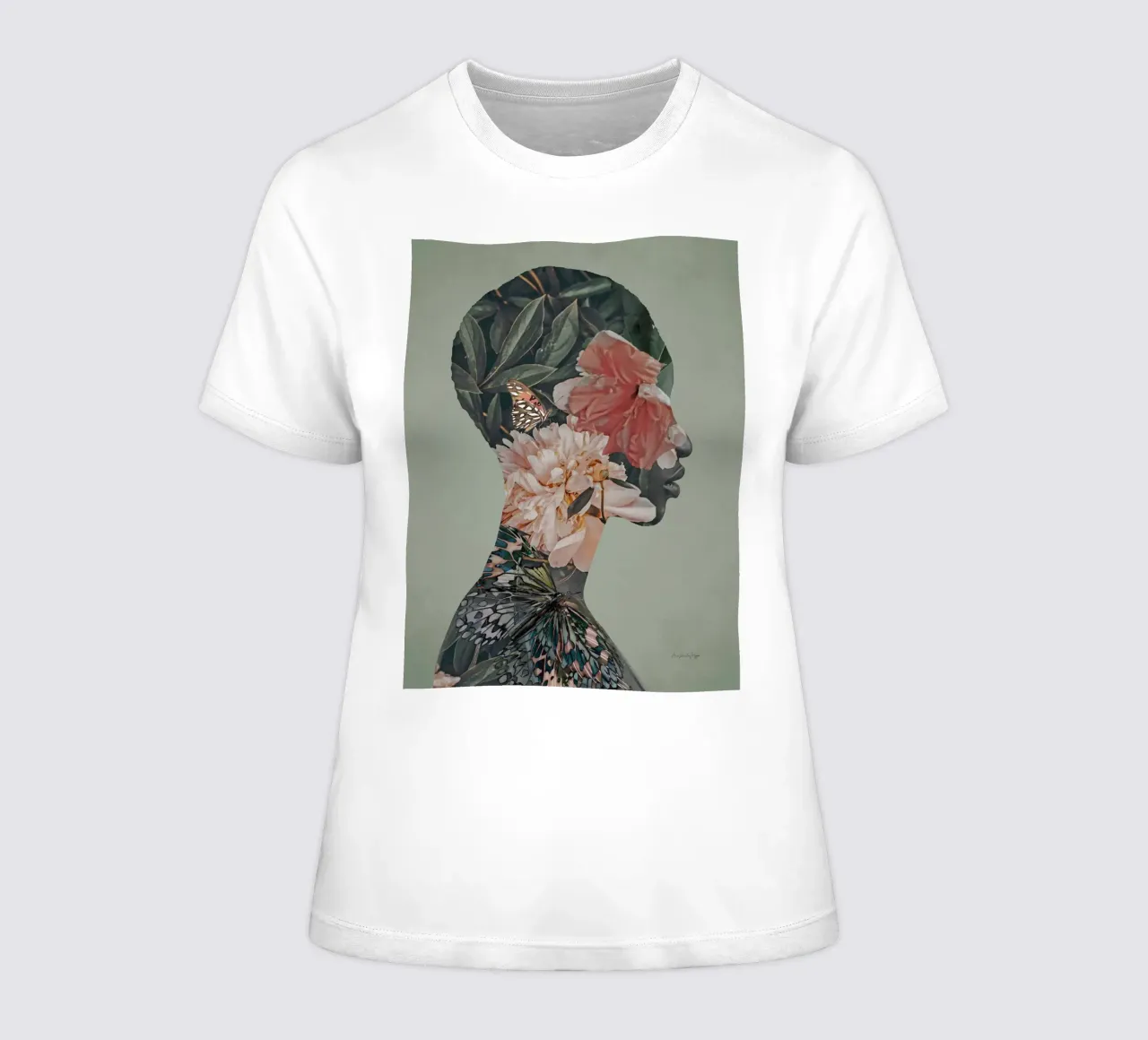 Giverny women's fitted t-shirt by Ana Paula Hoppe