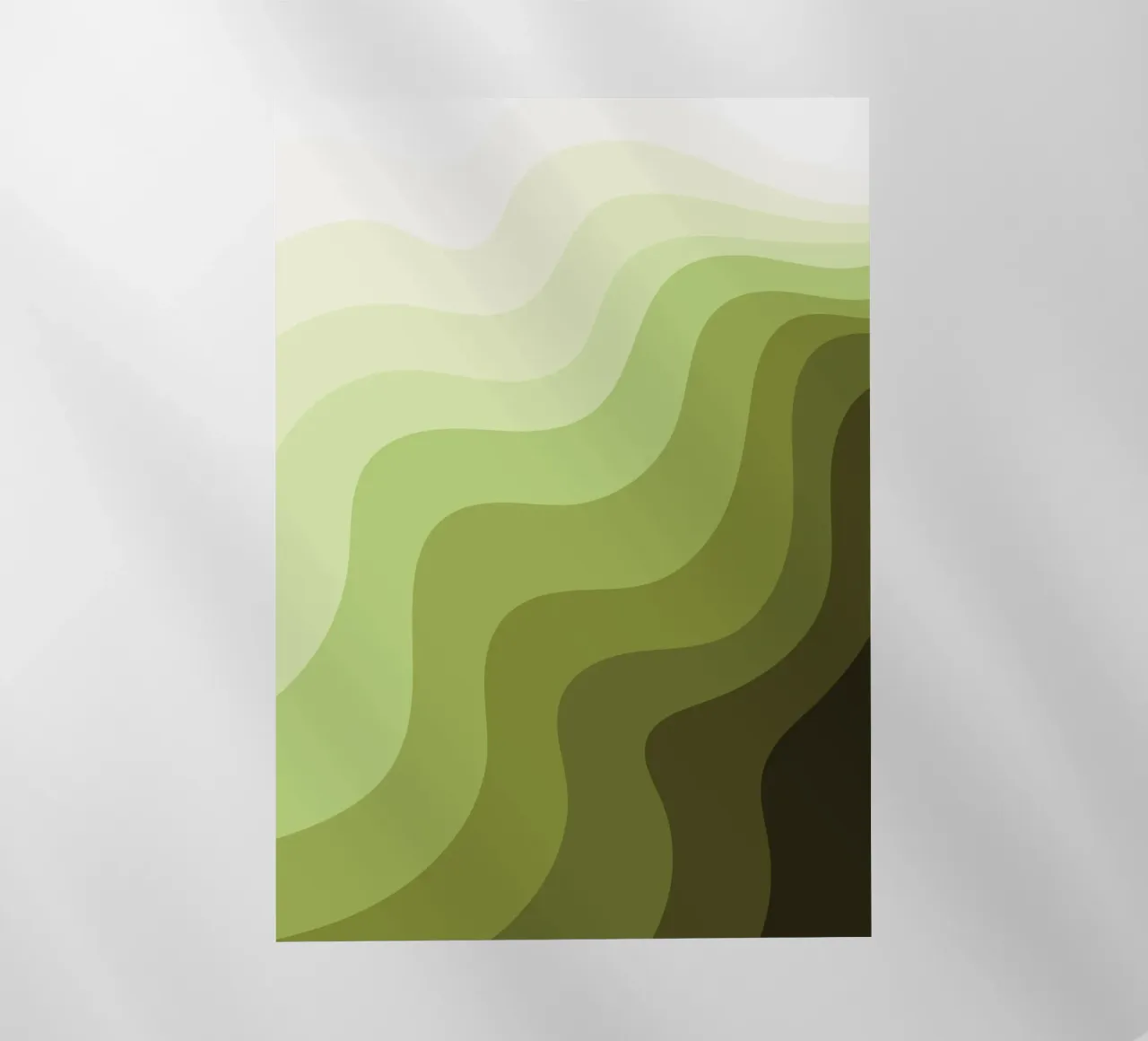 Gradiente Verde Natura pellicola backlit da Studio Fun Boy