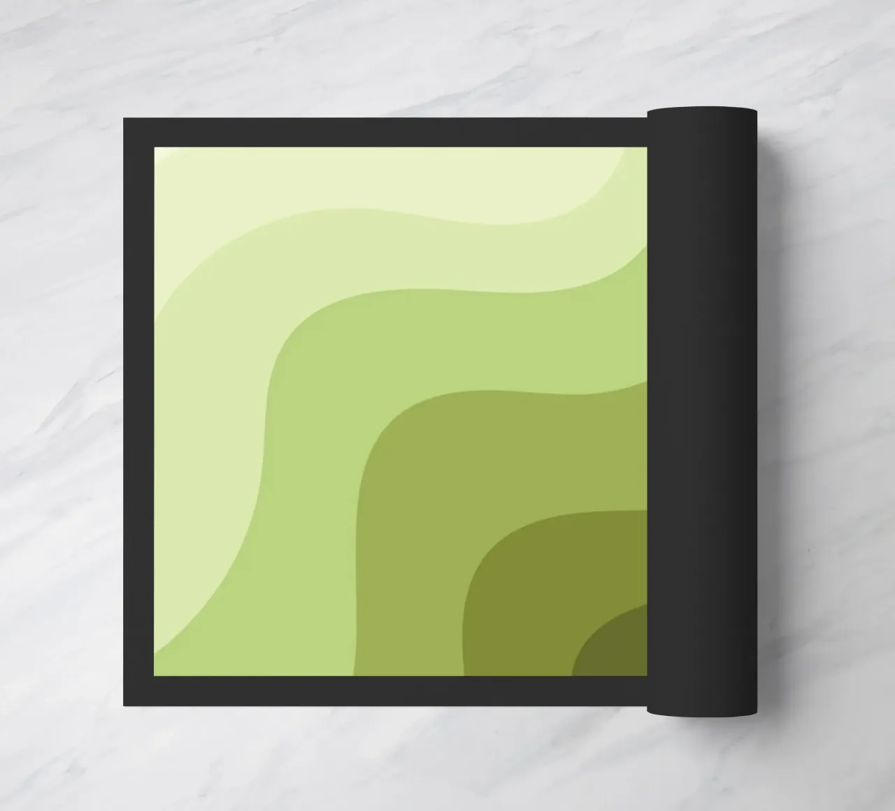 Gradiente Verde Natura zerbino da Studio Fun Boy