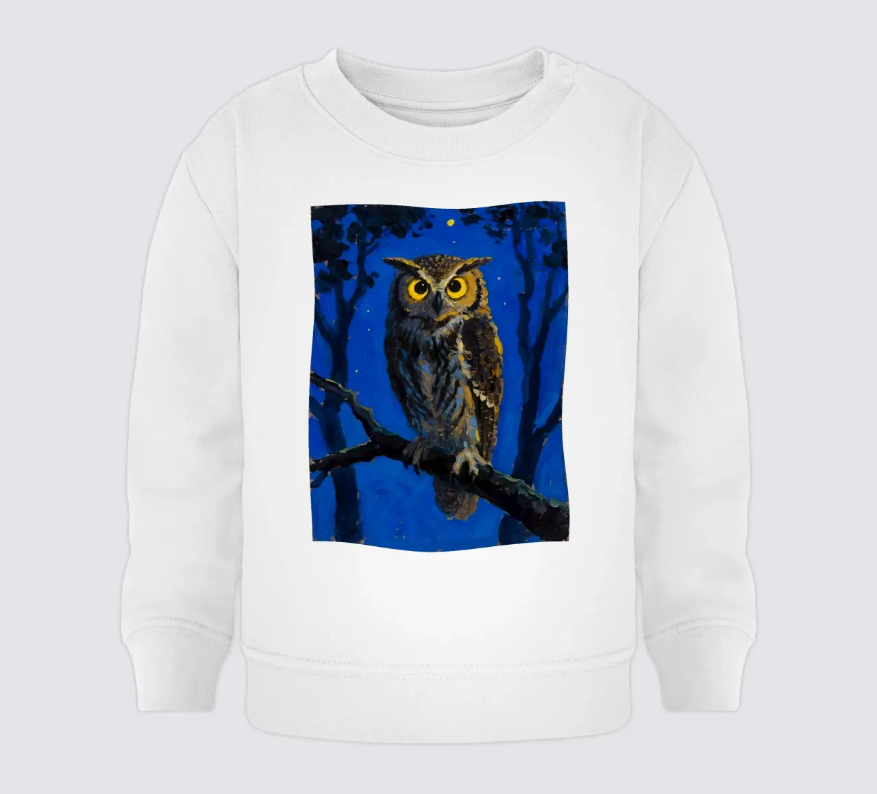 Gufo di notte felpa neonato da Slash Shop