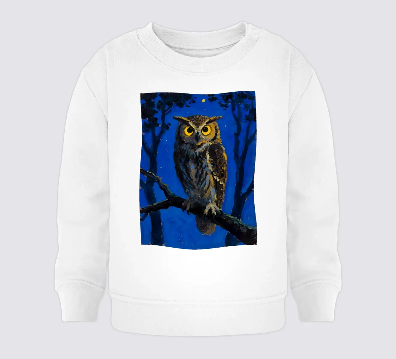 Gufo di notte felpa neonato da Slash Shop