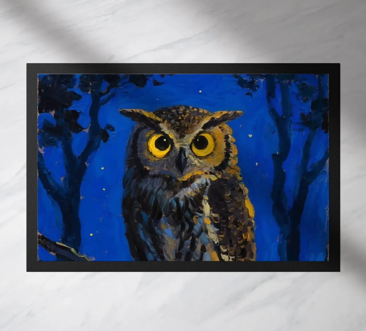 Gufo di notte zerbino da Slash Shop