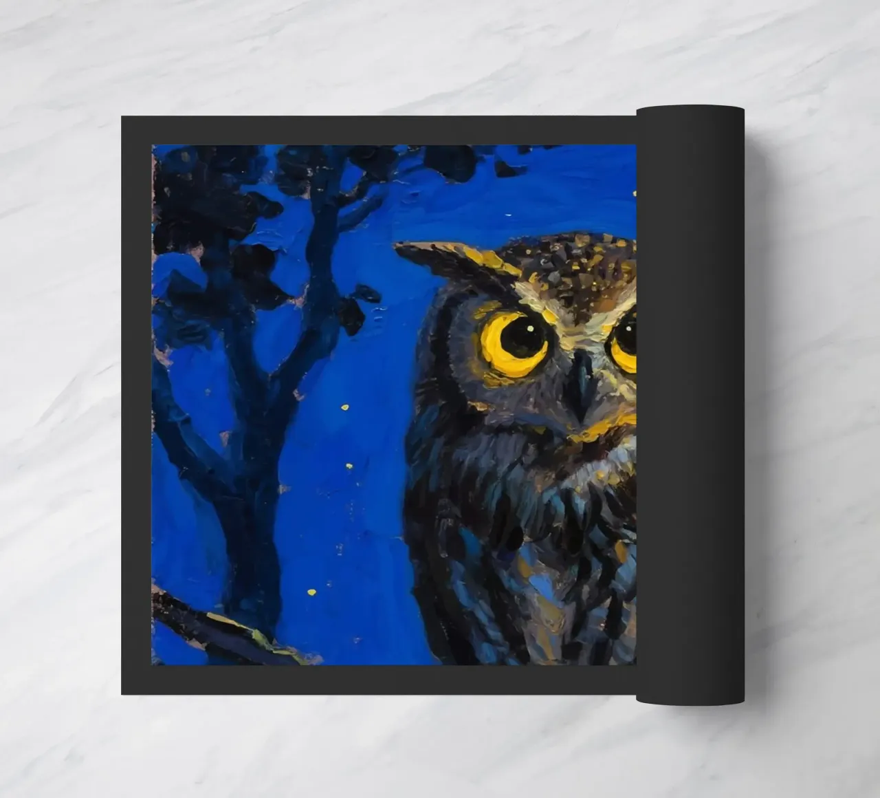 Gufo di notte zerbino da Slash Shop