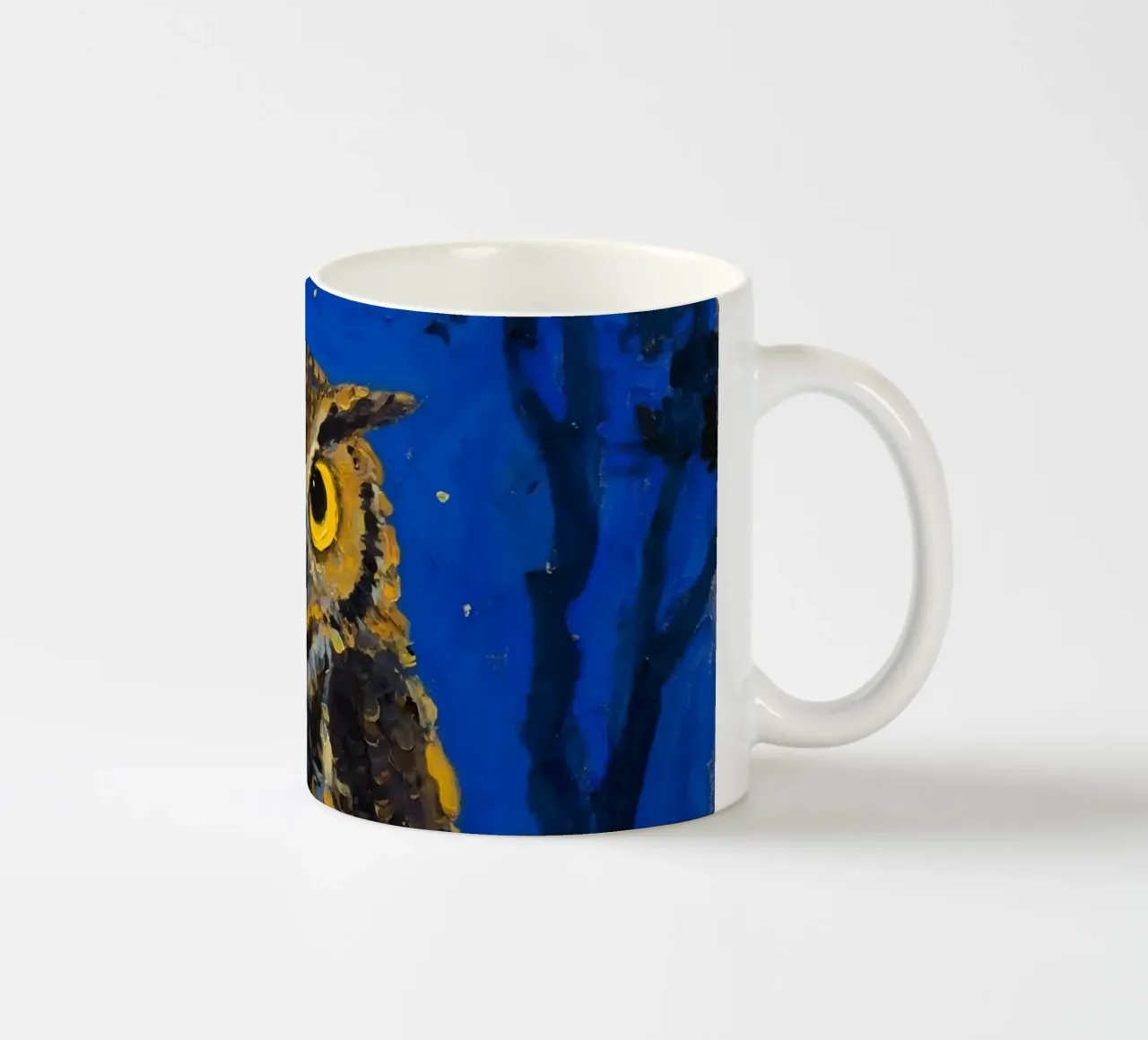 Gufo di notte tazza in ceramica da Slash Shop