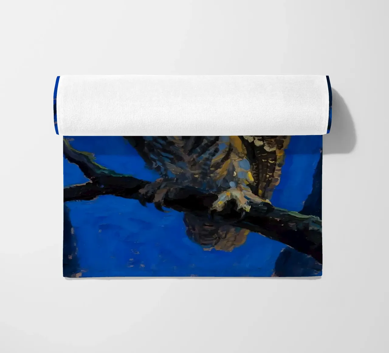 Gufo di notte telo mare da Slash Shop