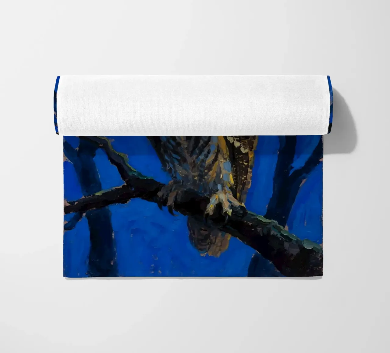 Gufo di notte telo mare da Slash Shop