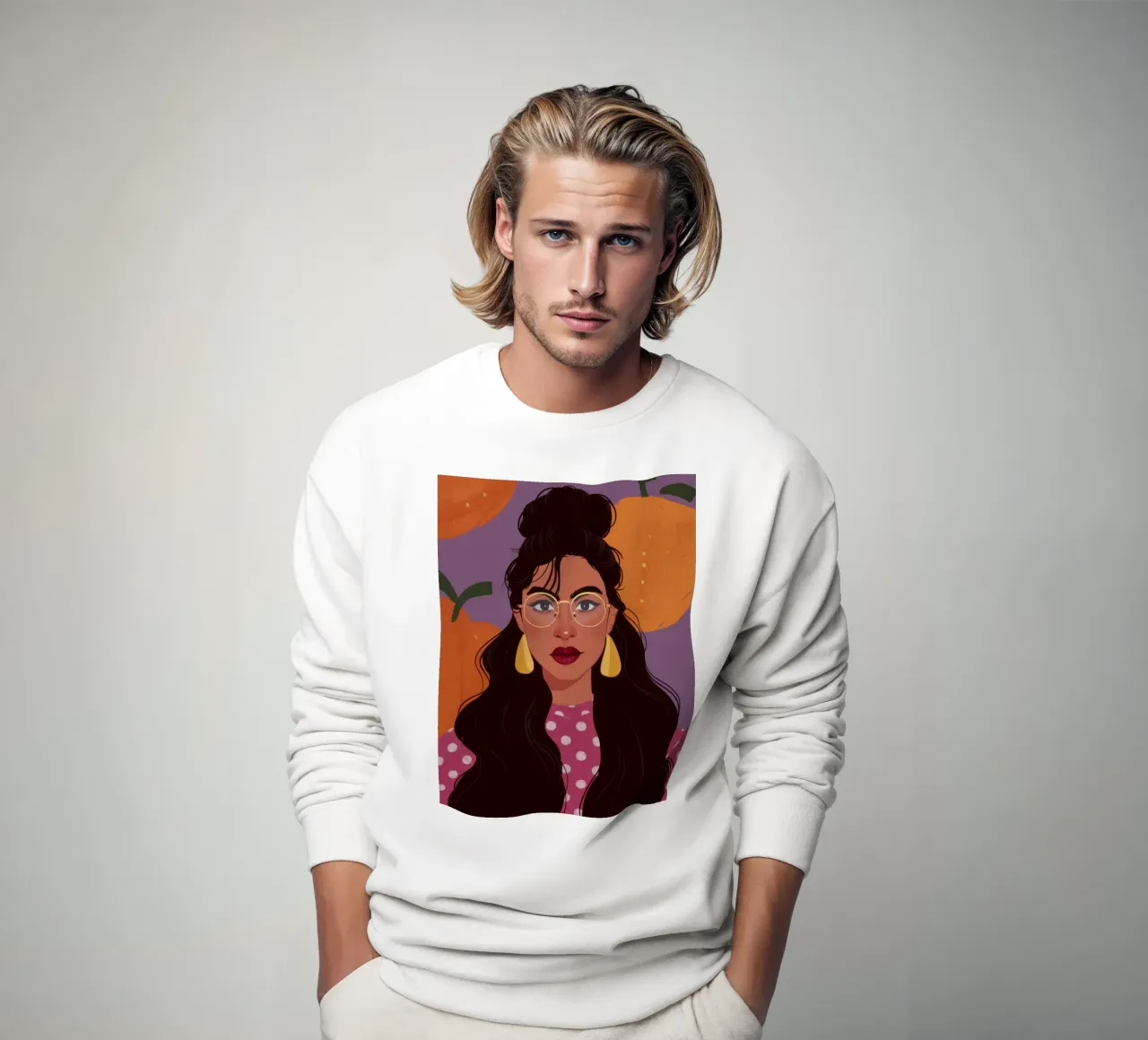 Sguardo cosmico di bellezza felpa da Sun Riser