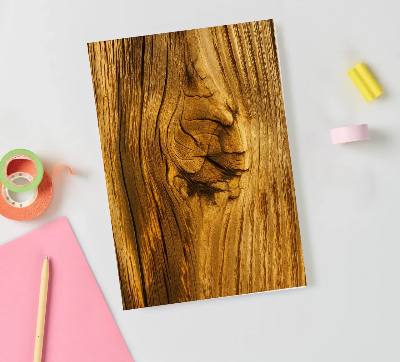dry tree stump notebook by PASMING