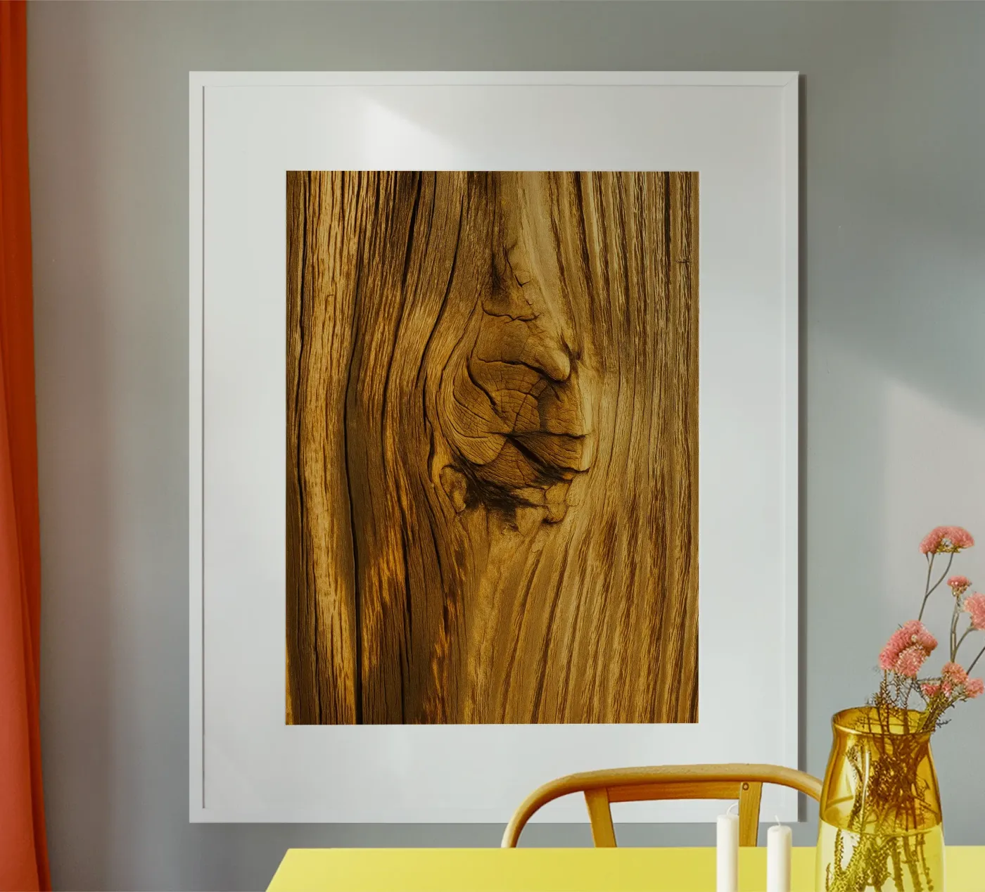 dry tree stump poster by PASMING