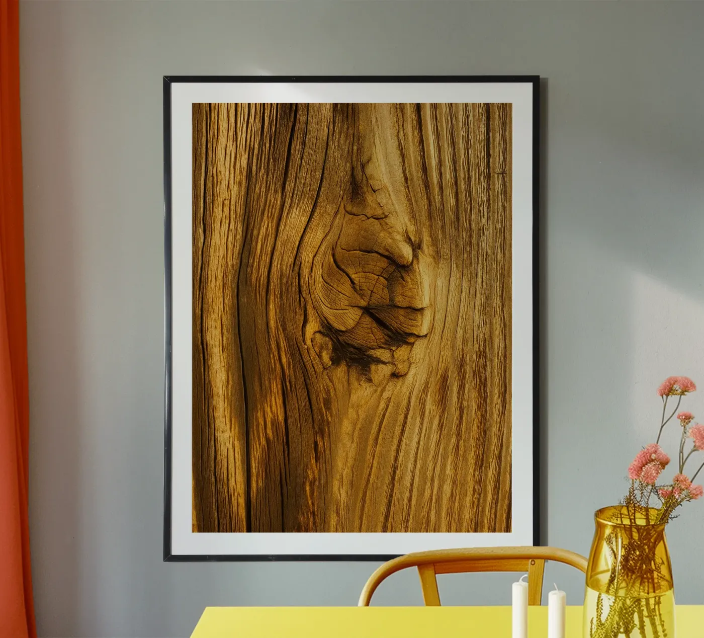 dry tree stump poster by PASMING