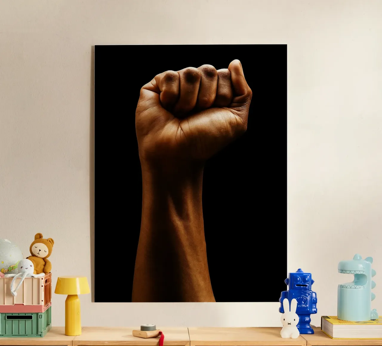 mani strette plexiglass da PASMING