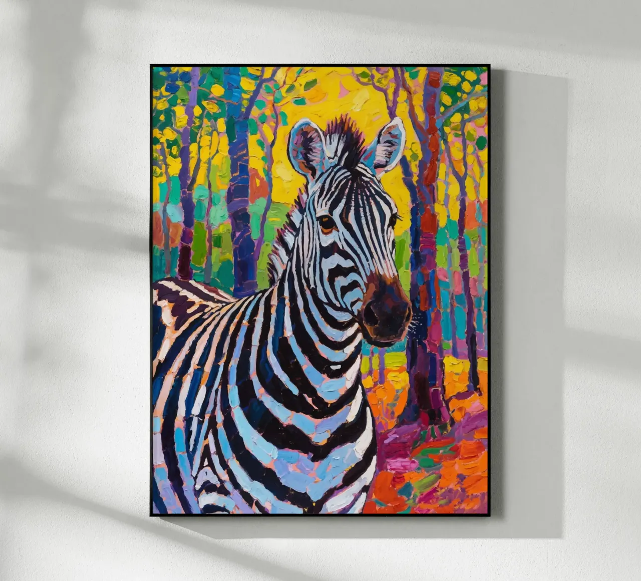 zebra in the forest plexiglass da Slash Shop