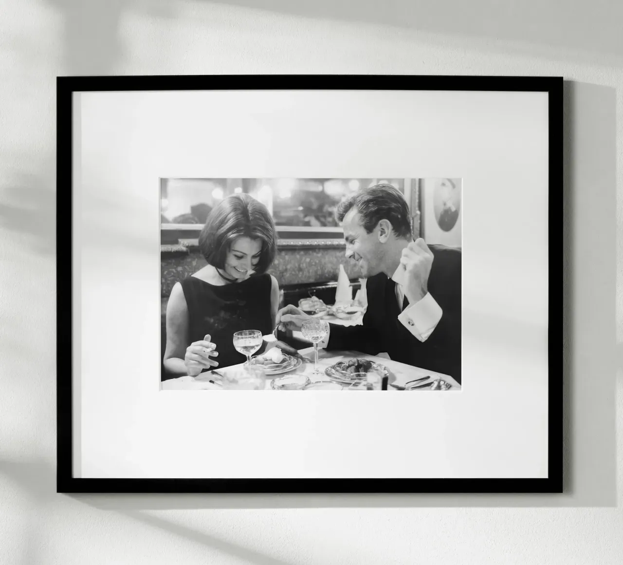 sophia loren und maximilian schell essen zu abend Hahnemühle von blacsteel